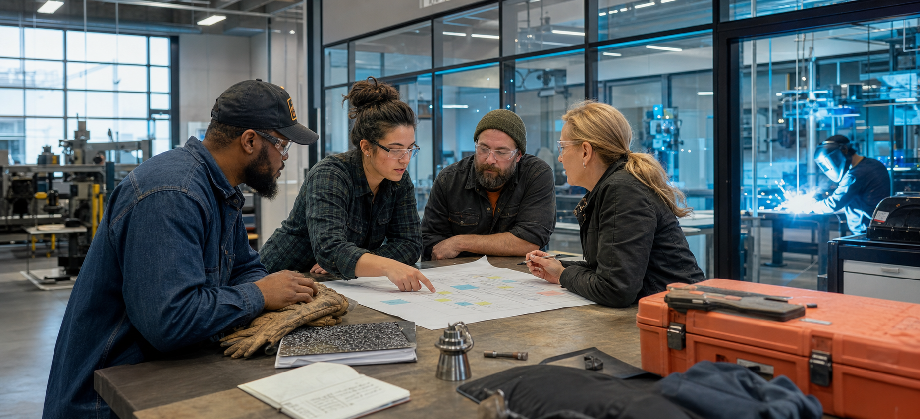 Adult learners and an advisor mapping experience in a technical lab